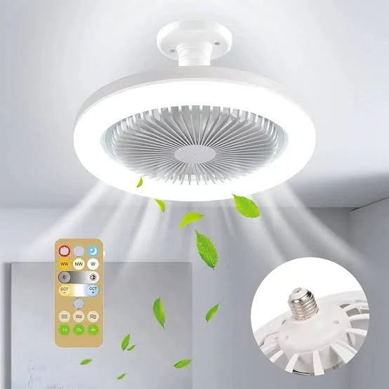 LED Ceiling Lamp Fan Cooler with Light