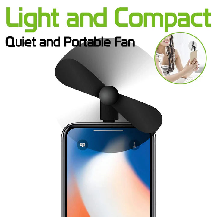 Portable Mini Phone Cooling Fan: Your Ultimate Summer Companion