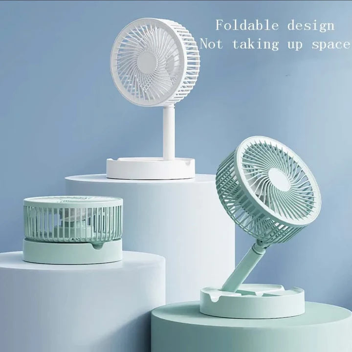 Foldable & Rechargeable Desk Fan